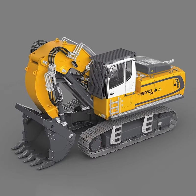 Rc Hydraulic Excavator 1/14 Metal - Радиоуправляемый гидравлический экскаватор K970-200 1/14, строительная