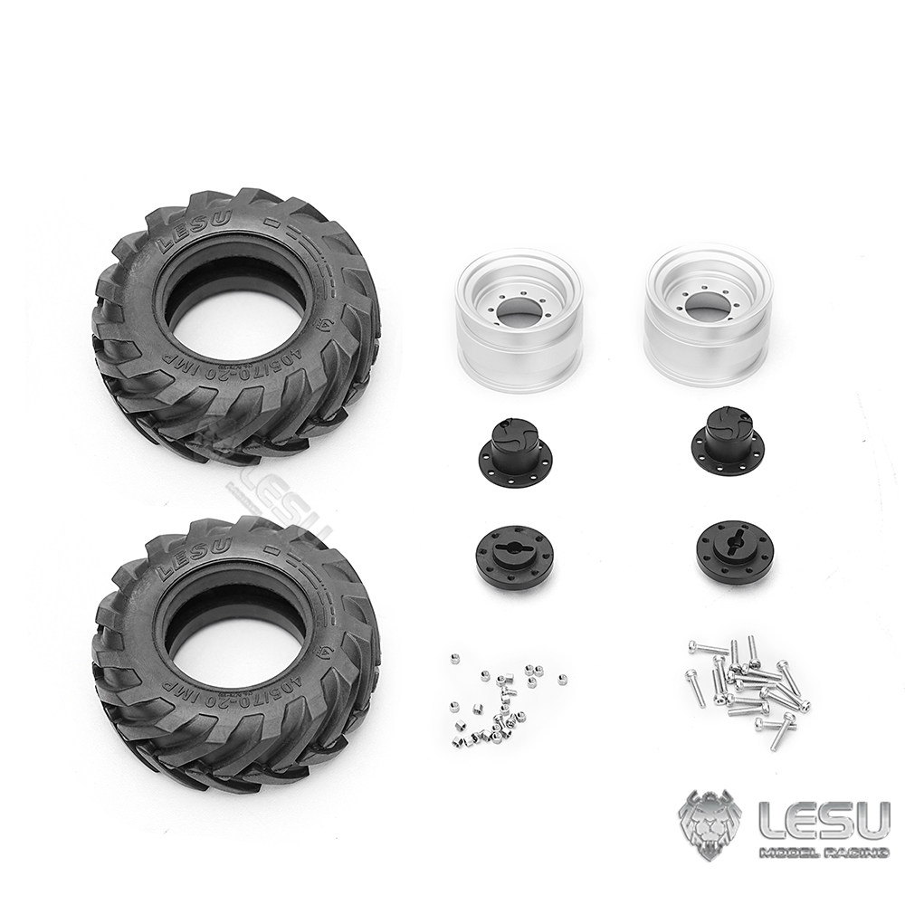 Rc Hydraulic Wheel Loader 1/14 - RC LESU 1/14 Шинная ступица 6MDX