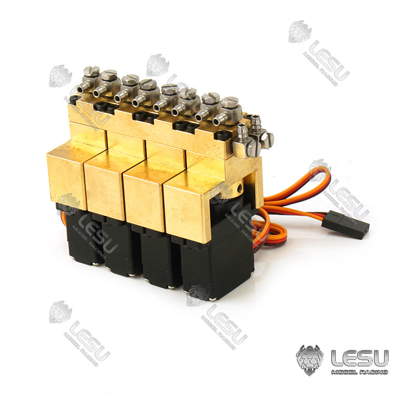 Rc Hydraulic Wheel Loader 1/14 - Гидравлический реверсивный клапан LESU RC 1-7