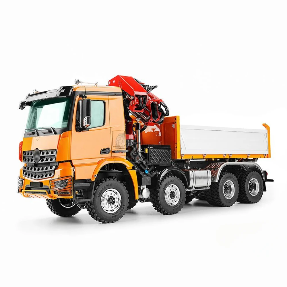 Радиоуправляемый грузовик 1/14 – обзор и цена Rc Hydraulic Dump Truck 8X8 Metal