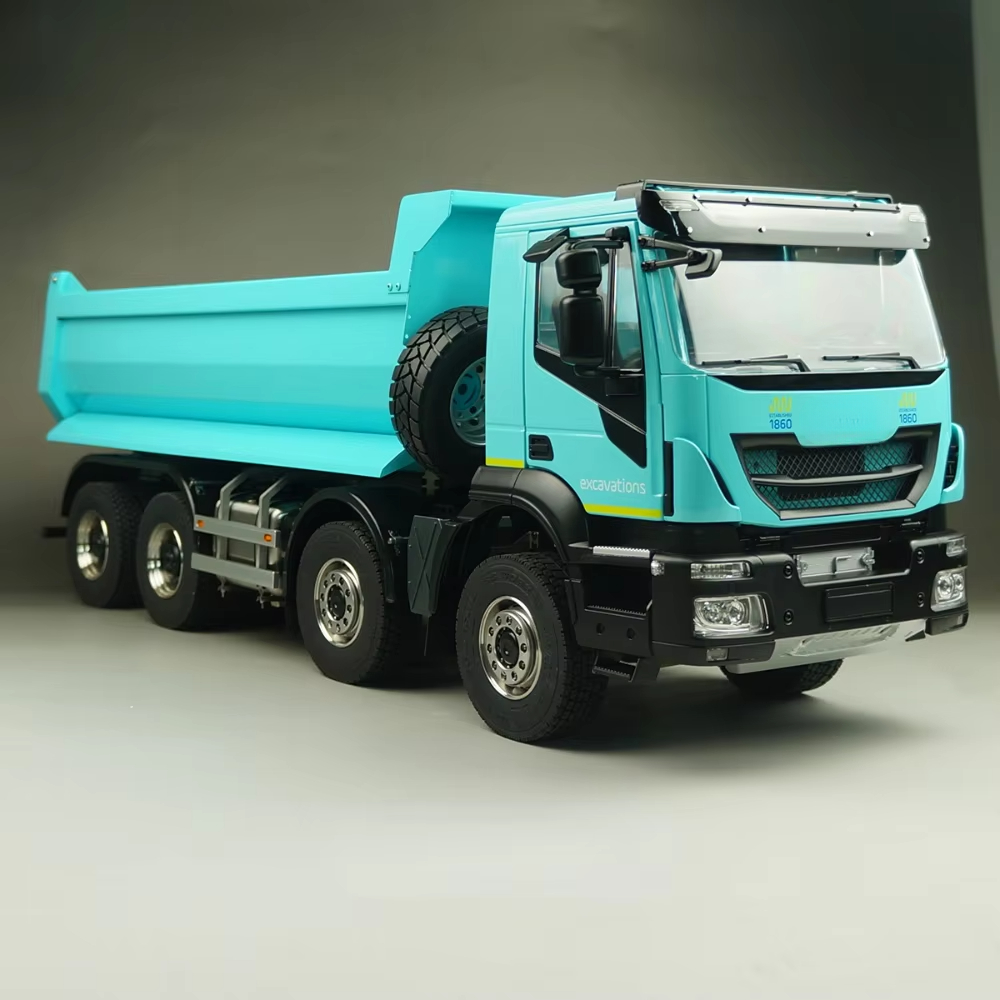 8x8 RC Truck Масштаб 1/14 Гидр – обзор и цена Rc Hydraulic Dump Truck 8X8 Metal