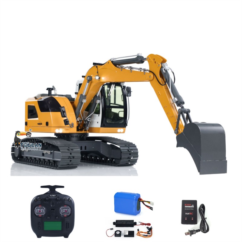 В наличии в США: Металлическая – обзор и цена Rc Hydraulic Excavator 1/14 Metal