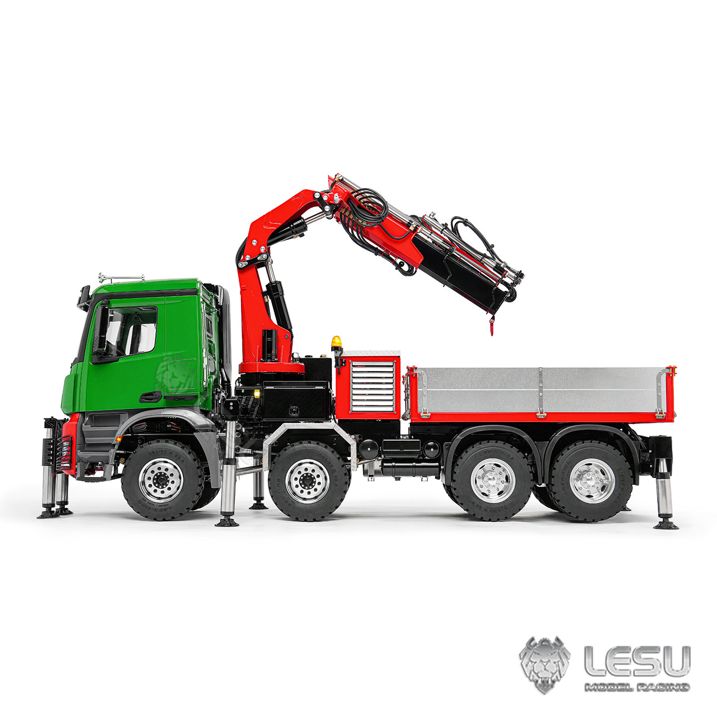 Радиоуправляемая модель грузов – обзор и цена Rc Hydraulic Dump Truck 8X8 Metal