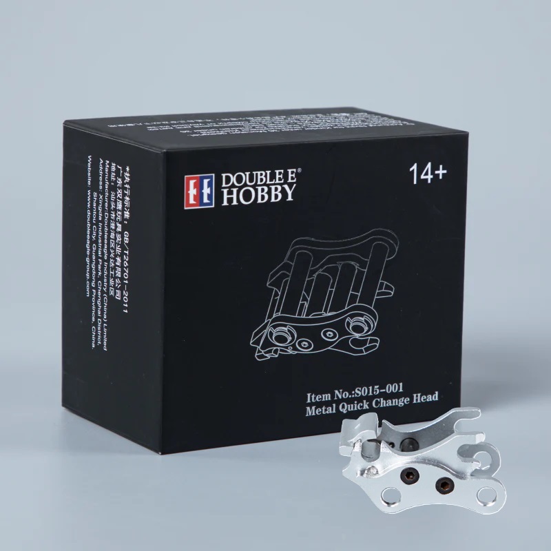 RC Upgrade Double E Metal Big  – обзор и цена Rc Hydraulic Quick Coupler Bucket