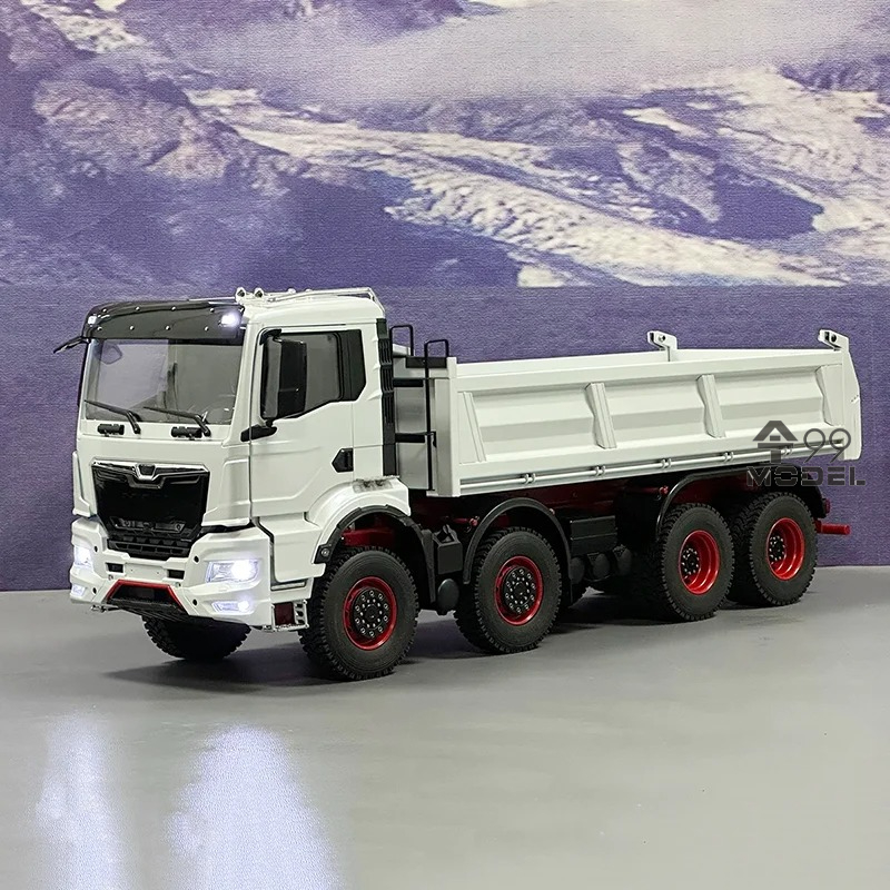 8X8 RC Truck 1/14 Гидравлическ – обзор и цена Rc Hydraulic Dump Truck 8X8 Metal